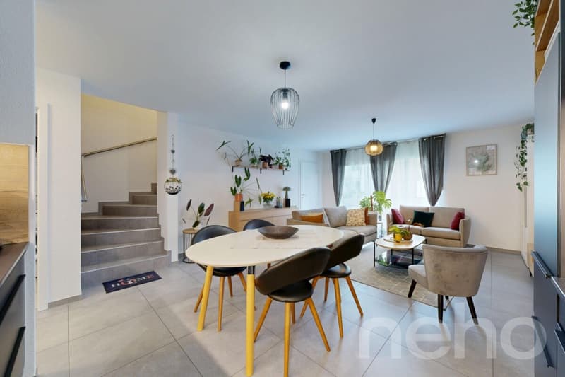 Recent semi-detached house in Martigny (3)