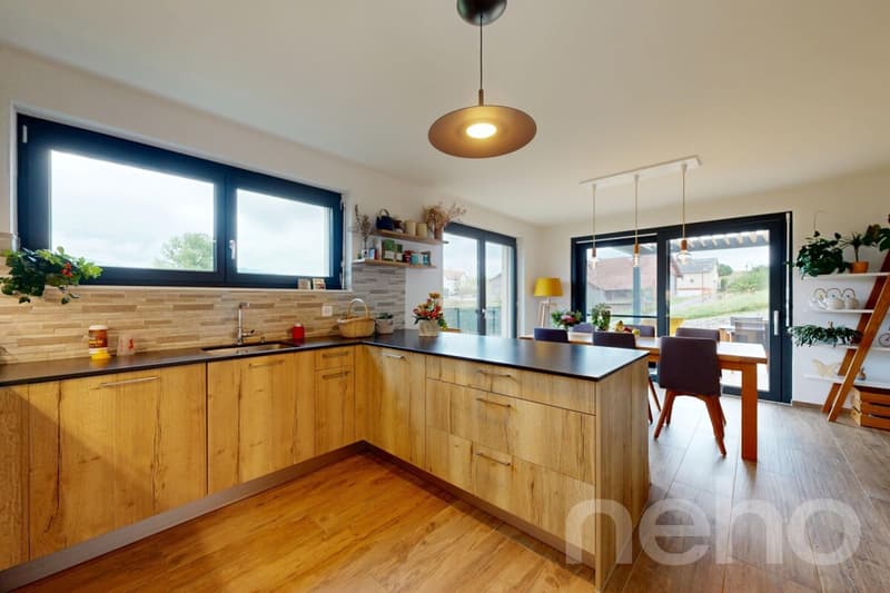 New individual house with garage and open view! (4)