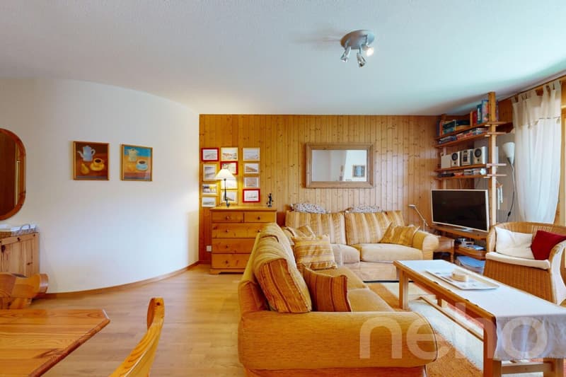 Gryon - 2 Bedroom Apartment - View of the Muverans and Dents du Midi (1)