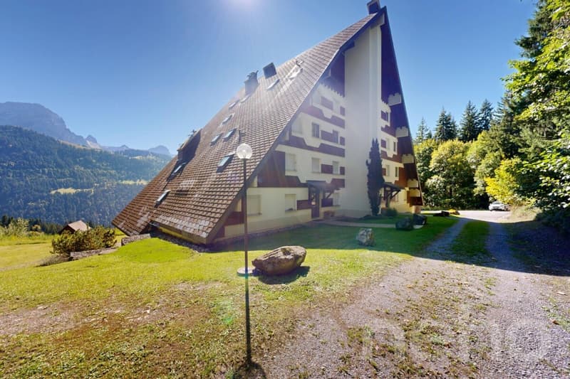 Gryon - 2 Bedroom Apartment - View of the Muverans and Dents du Midi (11)