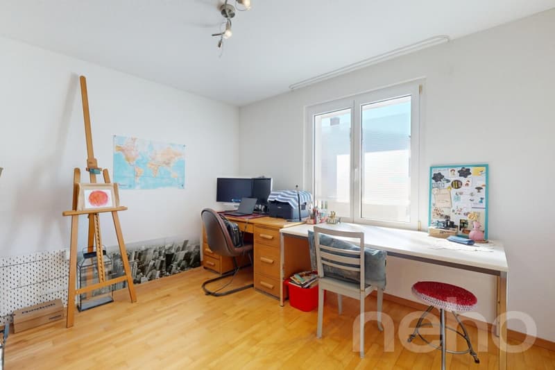 Corcelles: Large 4.5-room apartment with 2 balconies, close to amenities (7)