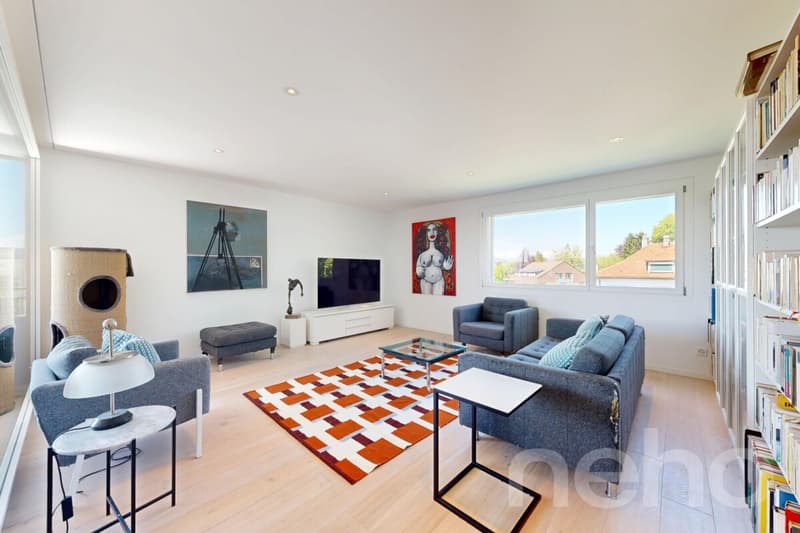 Bright attic duplex with unobstructed view, just two steps from the train station (5)