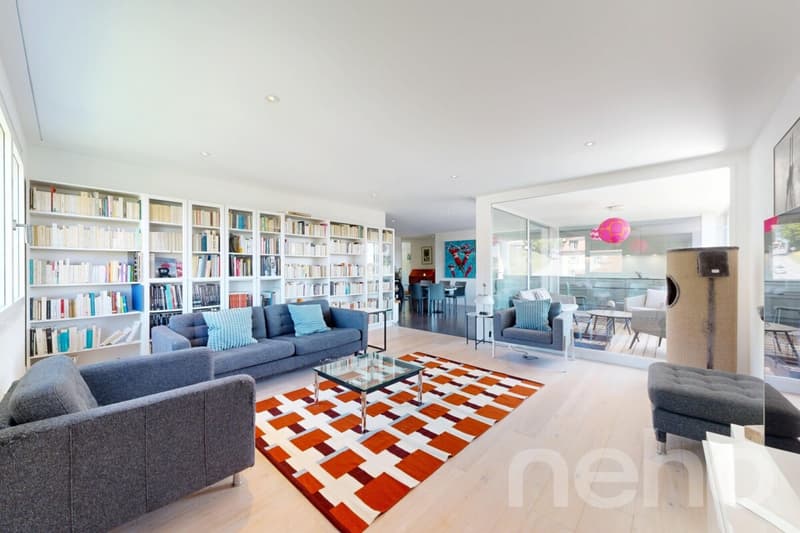 Bright attic duplex with unobstructed view, just two steps from the train station (4)