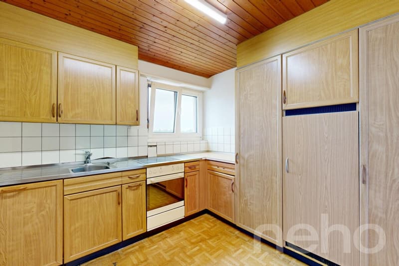 4-bedroom apartment on the top floor with balcony and chimney (8)