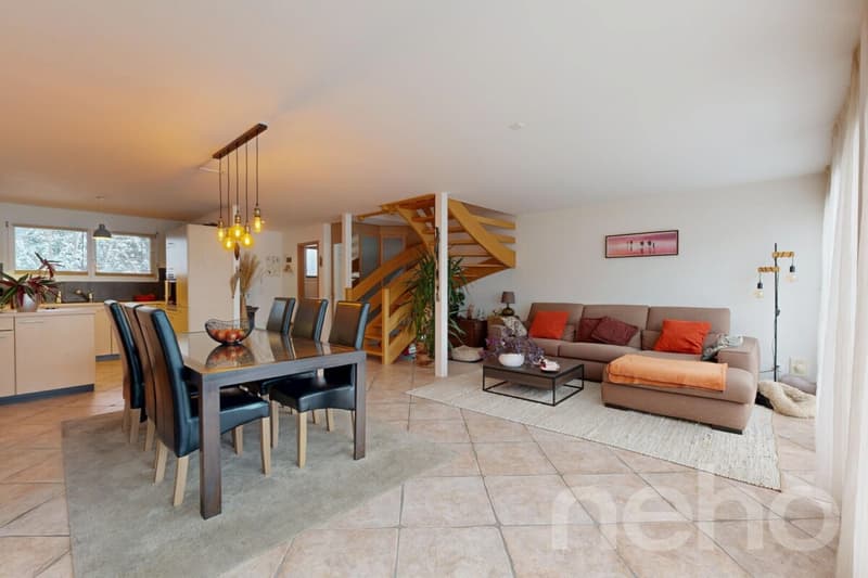Grand Duplex avec Jardin privé à La Chaux-de-Fonds, 4.5 pièces (10)