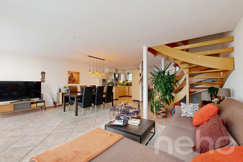 Grand Duplex avec Jardin privé à La Chaux-de-Fonds, 4.5 pièces (11)