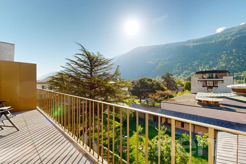 Attic 3.5 rooms - breathtaking view of Martigny (11)
