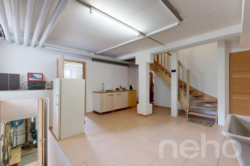 Historic 4-family house on the Surb with garden & chimney house (12)