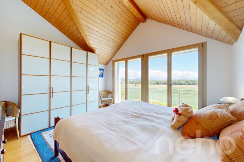 Minergie-P single-family house with unobstructed view of the Alps (11)