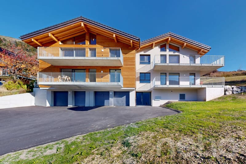 Neues Apartment mit Panoramablick, 5 Minuten von Leuk (3)