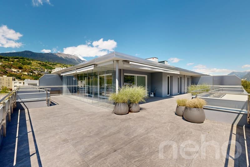 Exceptional attic with vast terrace in Sion (2)