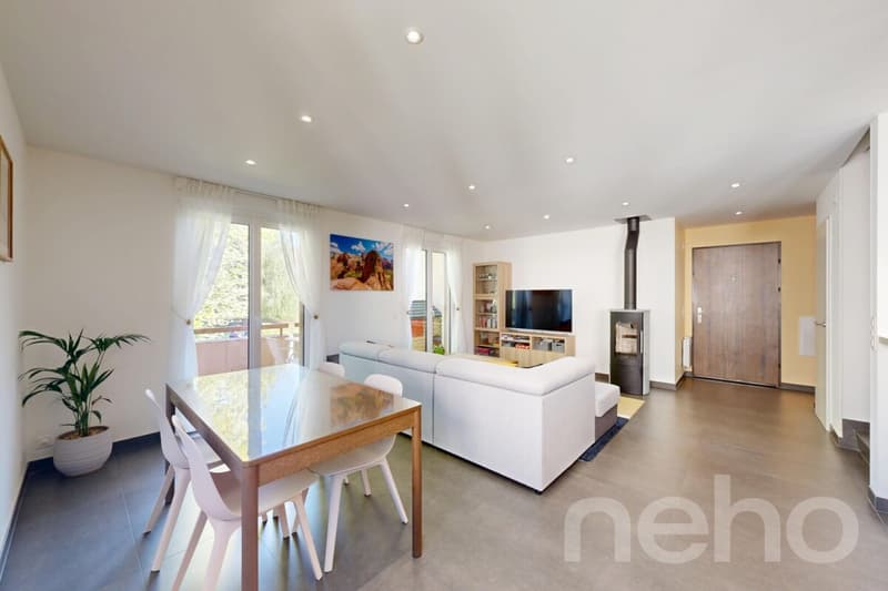 Renovated duplex attic in Terre Sainte with generous volumes (4)