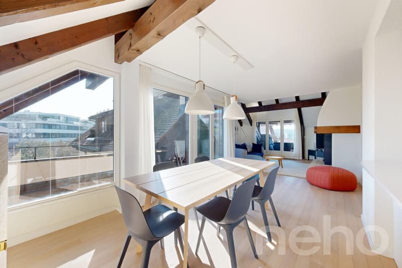 Bright and airy penthouse apartment in a quiet location in Zürich-Witikon (1)