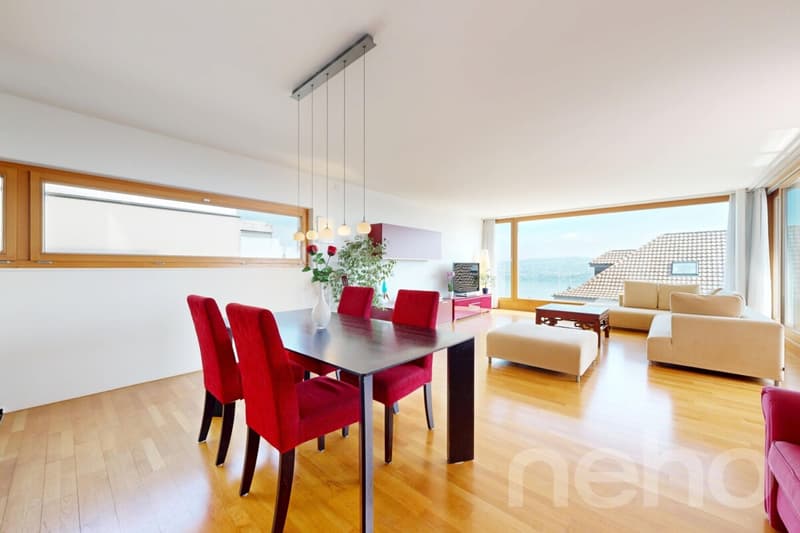 Bright 5.5-room terrace apartment with panoramic lake view (3)