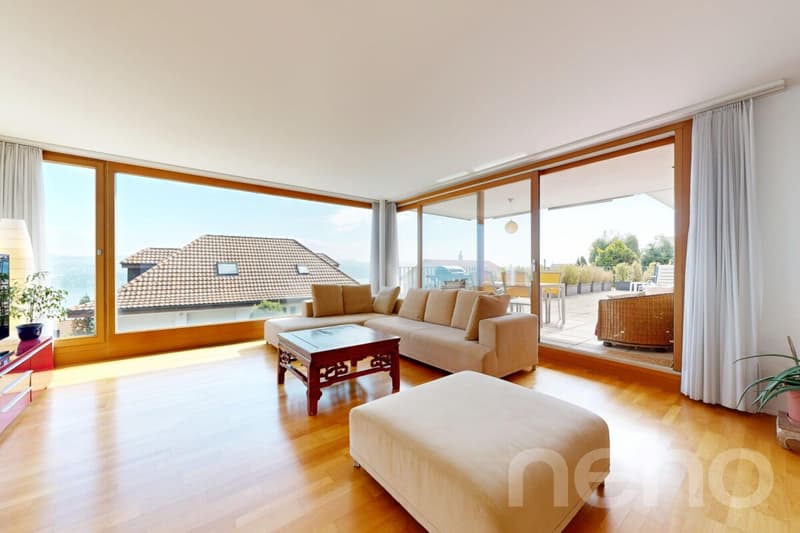 Bright 5.5-room terrace apartment with panoramic lake view (4)