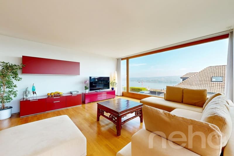 Bright 5.5-room terrace apartment with panoramic lake view (2)