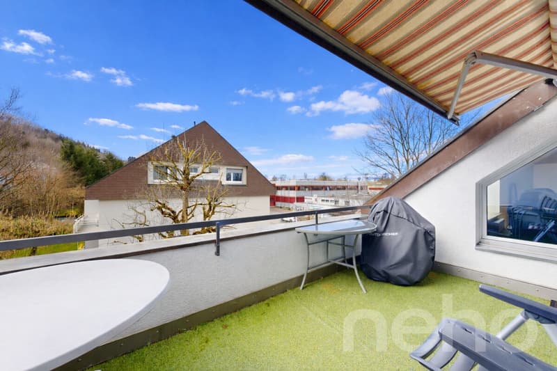 Charming apartment with character: bright attic apartment with terrace (12)