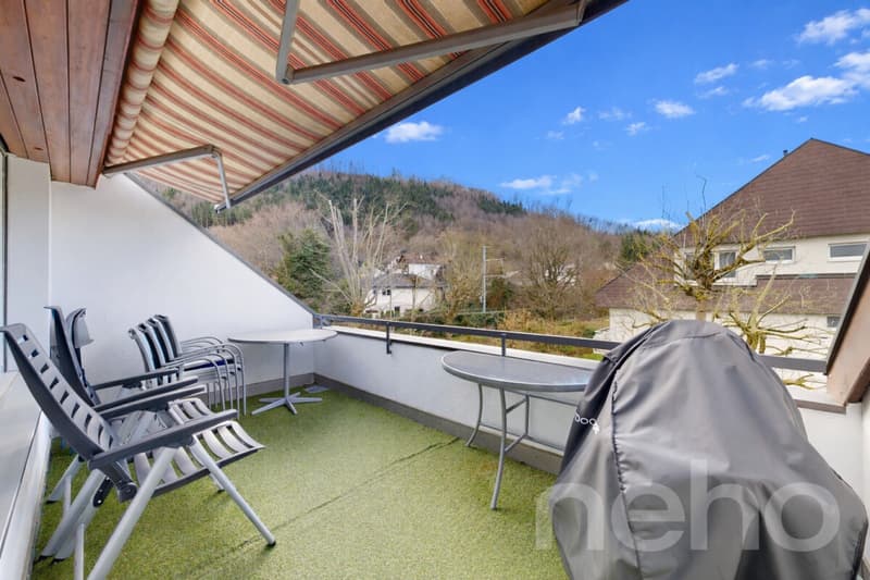 Charming apartment with character: bright attic apartment with terrace (3)