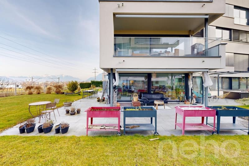 Appartement avec jardin et vue sur le lac (4)