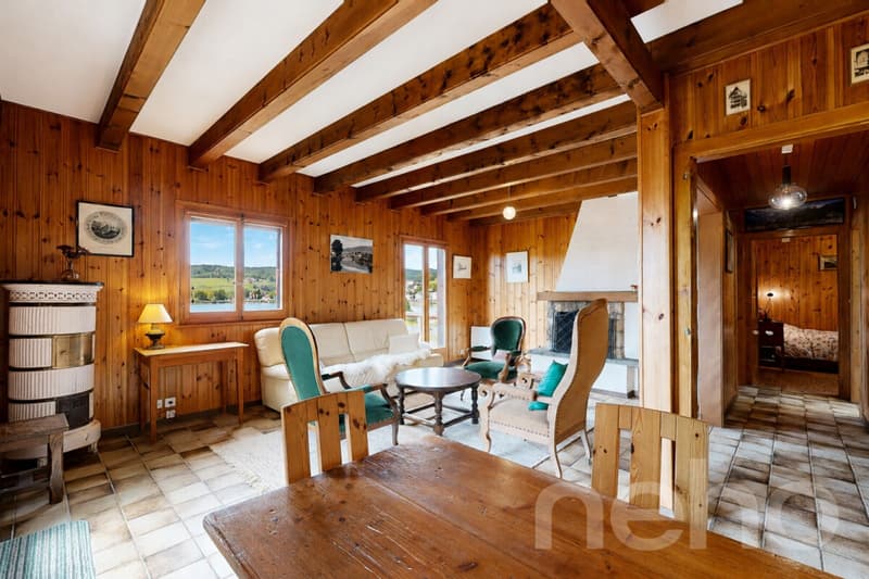 Le Pont: Superb individual chalet with a view of Lake Joux (1)