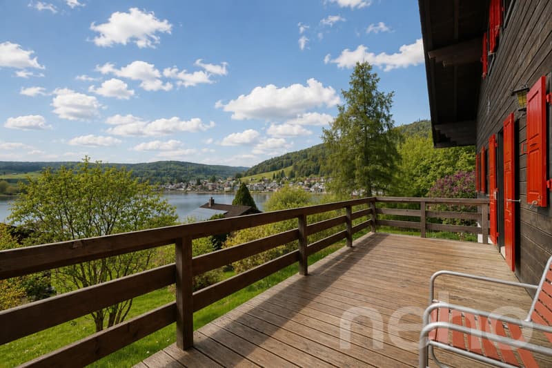 Le Pont: Superb individual chalet with a view of Lake Joux (11)