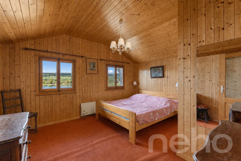 Le Pont: Superb individual chalet with a view of Lake Joux (9)