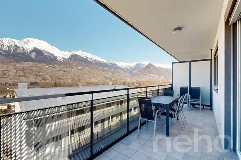 3.5 rooms of high standard with garage in Bramois (8)