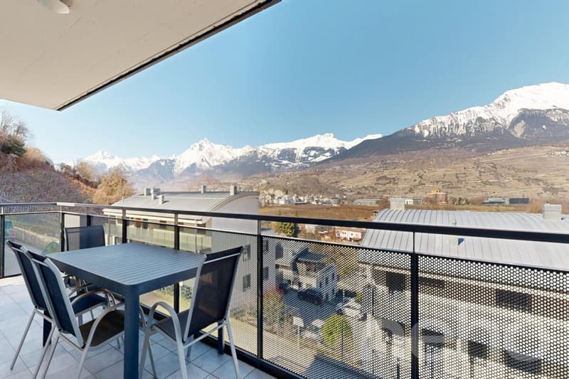 3.5 rooms of high standard with garage in Bramois (10)