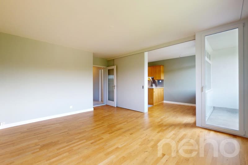Modern renovated 3.5-room apartment with a view of the greenery in Basel (2)