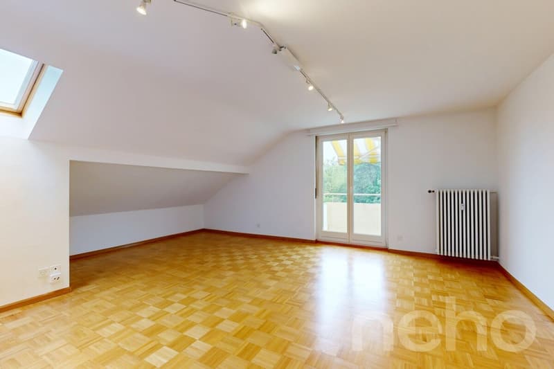 Maisonette attic apartment with three balconies and private garden share (8)
