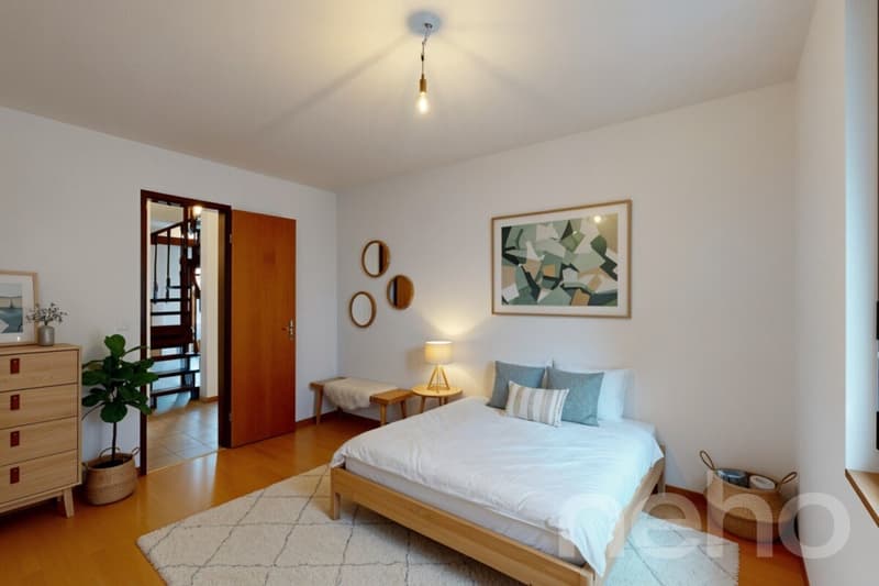 Grosszügige 5-Zimmer-Duplexwohnung mit Bergblick in Visp (4)