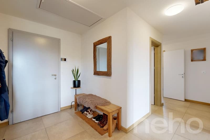 Contemporary attic apartment with large balcony and unobstructed view (11)