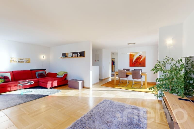Bright beautiful attic apartment with unobstructable 180-degree lake view (2)