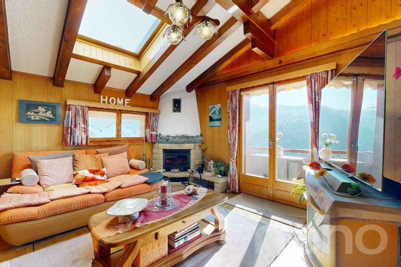 Appartement 4.5 pièces et studio à Verbier avec vue imprenable (5)