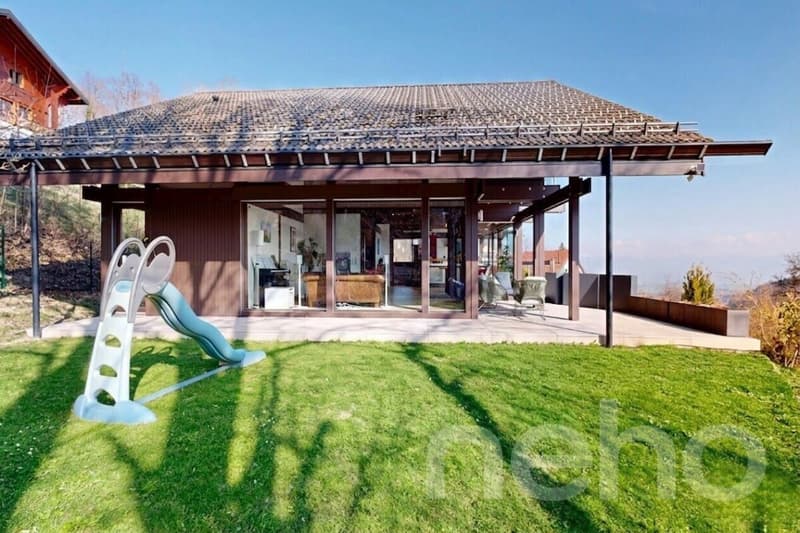 HUF HAUS Villa with view of the Lake and the Alps (9)