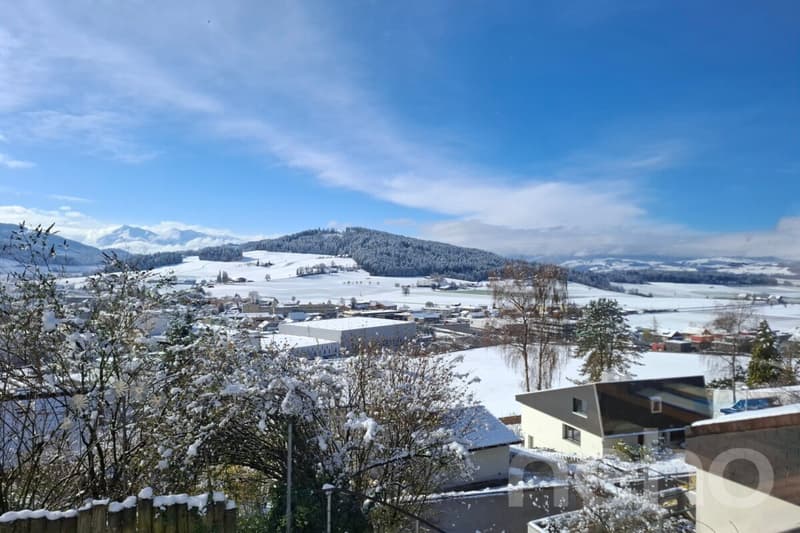 Family paradise on the south slope with a far-reaching view and building land (3)