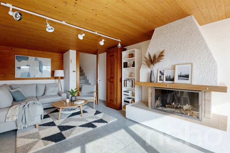 Family paradise on the south slope with a far-reaching view and building land (11)