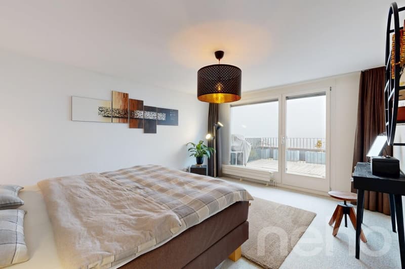 Bright, spacious terrace apartment with Alpine view (5)
