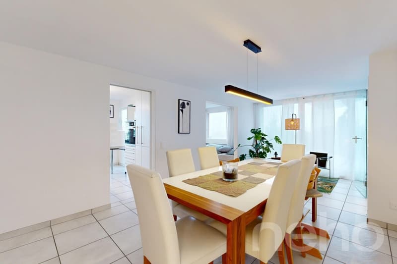 Bright, spacious terrace apartment with Alpine view (4)
