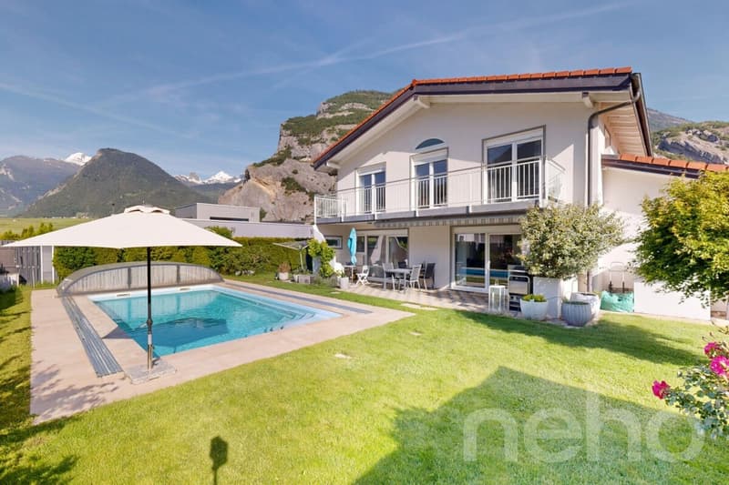 Beautiful Villa 6.5 of 190m² with recent pool and garden (3)