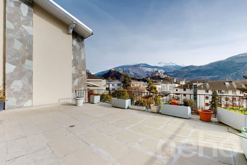 Semi-detached house in a quiet area, two steps from Sion (10)