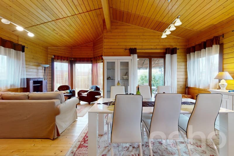 Splendid wooden house just two steps from the lake (7)