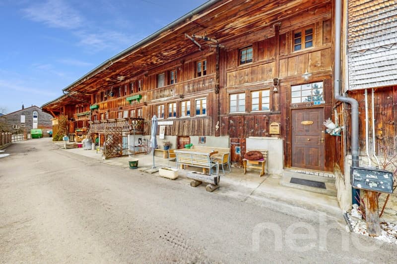 An atypical farm to reinvent, in the heart of Gruyère (3)