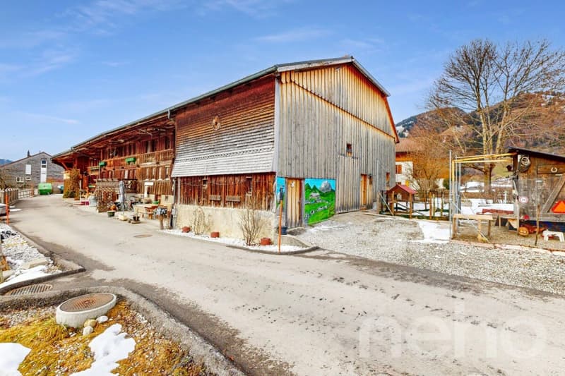 An atypical farm to reinvent, in the heart of Gruyère (12)
