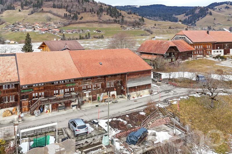 An atypical farm to reinvent, in the heart of Gruyère (2)