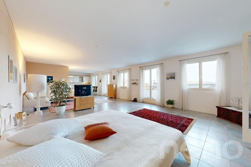 Bright 1.5-room apartment with a far-reaching view in Kriens (12)