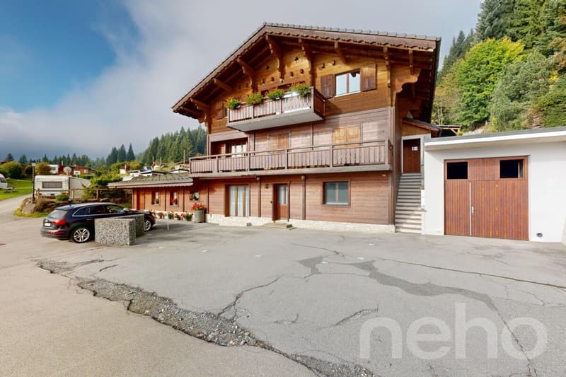 Ground floor apartment with 4 rooms and private garden at the foot of the slopes (11)