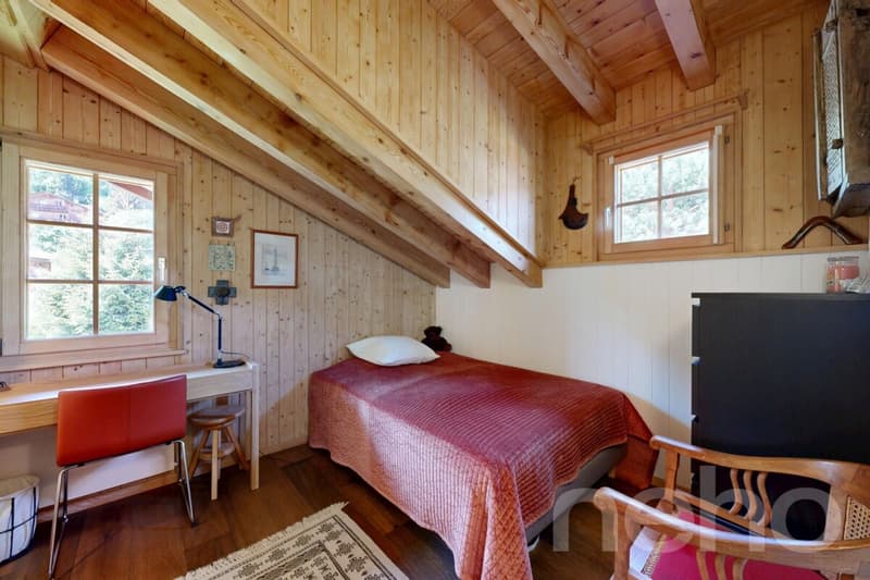 Bel appartement avec mezzanine et vue panoramique ? Chesières, Villars (7)