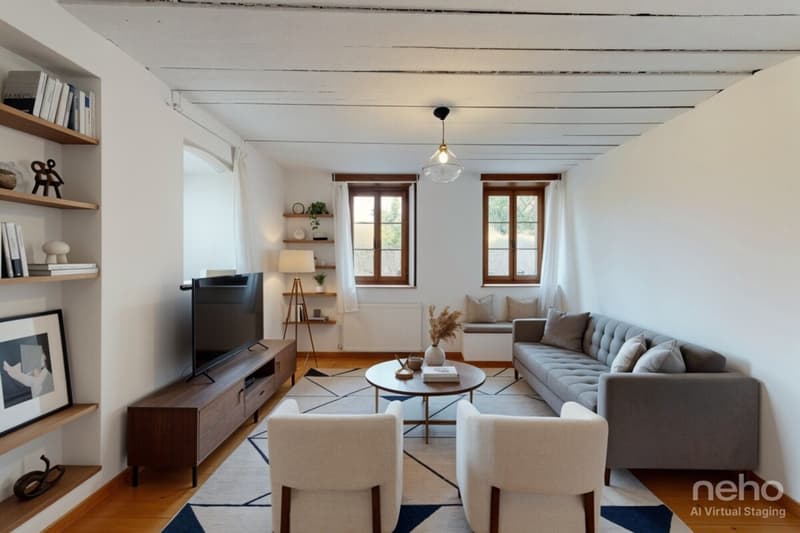 APPARTEMENT DE 4.5 PIÈCES AVEC JARDIN PRIVATIF À SOTTENS (5)