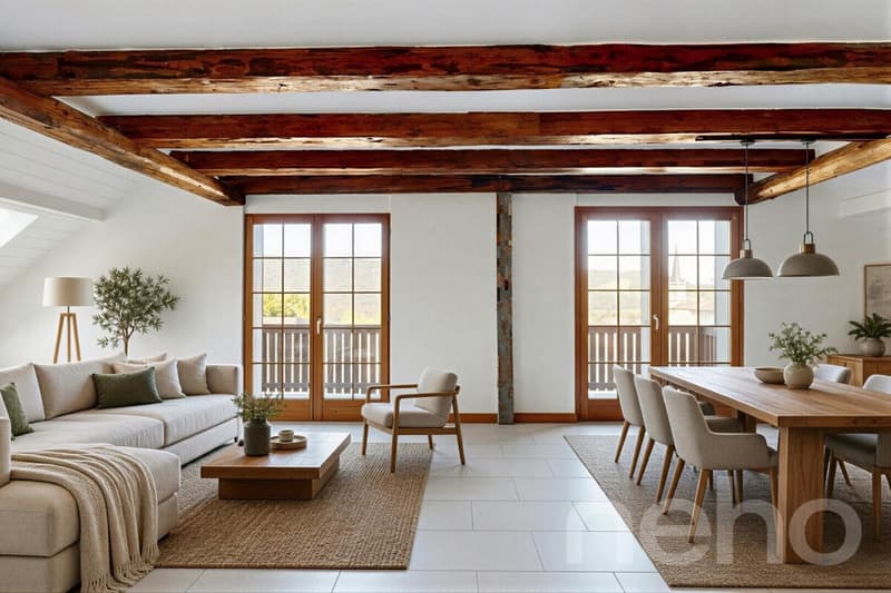 Large bright and well-arranged 3.5 room duplex (3)